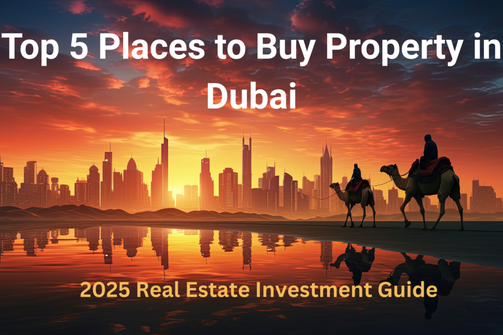 top 5 places to buy property in dubai